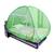 Mosquito Net Polyester Foldable for Single Bed Green Color Tent Mosquito Net