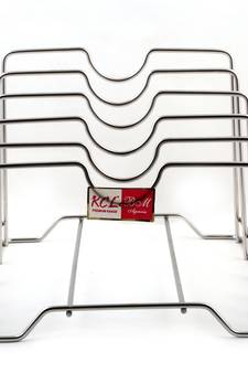 KCL Pan Stand - Stainless steel 5 racks.