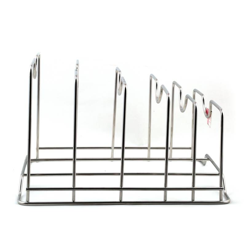 KCL Pan Stand - Stainless steel 5 racks.