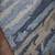 Water Blue Woolviscose Abstract 5x8 Feet  Hand-Tufted by Saraswati Global