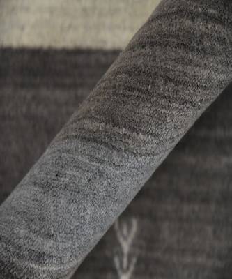 Ivory Woolviscose Blend 4x6 Feet  Hand-Woven by Saraswati Global 2