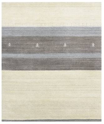 Ivory Woolviscose Blend 4x6 Feet  Hand-Woven by Saraswati Global 6