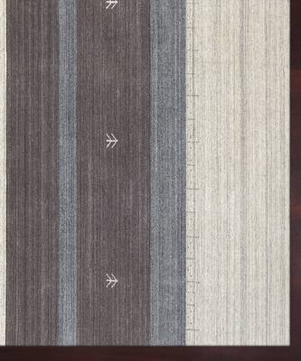 Ivory Woolviscose Blend 5x8 Feet  Hand-Woven by Saraswati Global 4