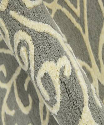 Platinum Wool & Viscose Glow 4x6 Feet  Hand-Tufted by Saraswati Global 5