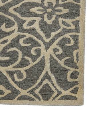 Platinum Wool & Viscose Glow 4x6 Feet  Hand-Tufted by Saraswati Global 7