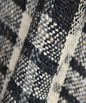 Charcoal Jute Hampton 3.6X5.6 Feet  Hand-Woven by Saraswati Global 2