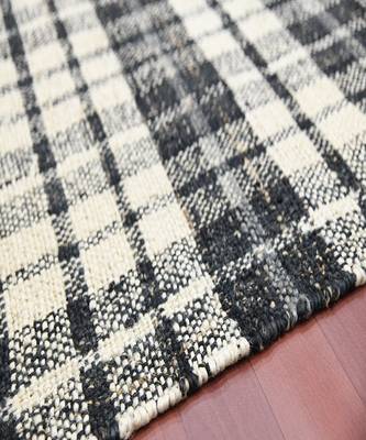 Charcoal Jute Hampton 3.6X5.6 Feet  Hand-Woven by Saraswati Global 5