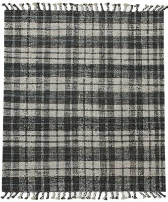 Charcoal Jute Hampton 5X7.6 Feet  Hand-Woven by Saraswati Global 4