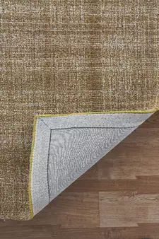 Rust Natural  Wool Laurel 5X7.6 Feet  Hand-Tufted by Saraswati Global