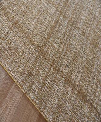 Rust Natural  Wool Laurel 5X7.6 Feet  Hand-Tufted by Saraswati Global 7