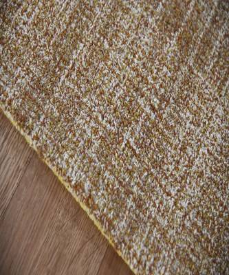 Rust Natural  Wool Laurel 7.6x9.6 Feet  Hand-Tufted by Saraswati Global 3