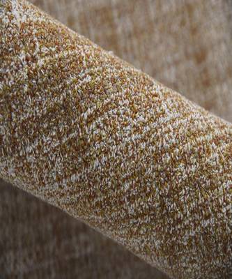 Rust Natural  Wool Laurel 7.6x9.6 Feet  Hand-Tufted by Saraswati Global 4