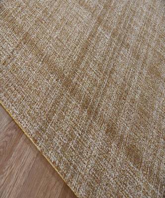 Rust Natural  Wool Laurel 7.6x9.6 Feet  Hand-Tufted by Saraswati Global 7