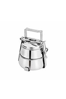 Coconut Stainless Steel Pyramid Tiffen Containers Lunch Box, Pack of 2