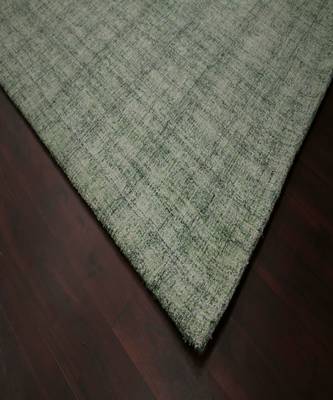 Apple Green Natural  Wool Laurel 7.6x9.6 Feet  Hand-Tufted by Saraswati Global 2