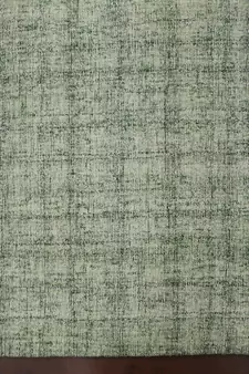 Apple Green Natural  Wool Laurel 7.6x9.6 Feet  Hand-Tufted by Saraswati Global