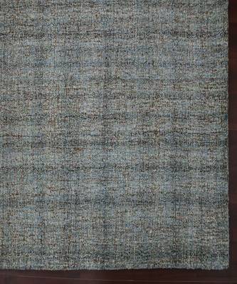 Blue Spruce Natural  Wool Laurel 5X7.6 Feet  Hand-Tufted by Saraswati Global 3