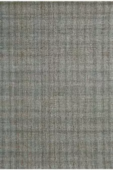 Blue Spruce Natural  Wool Laurel 7.6x9.6 Feet  Hand-Tufted by Saraswati Global