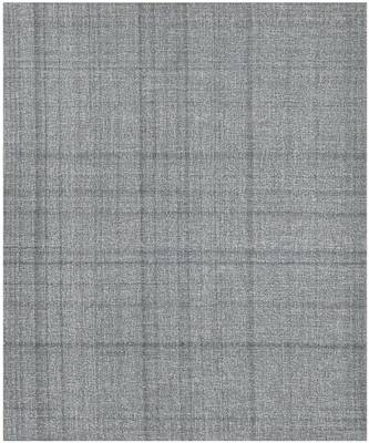 Gray Natural  Wool Laurel 5X7.6 Feet  Hand-Tufted by Saraswati Global 6