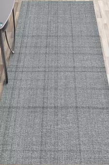 Gray Natural  Wool Laurel 7.6x9.6 Feet  Hand-Tufted by Saraswati Global