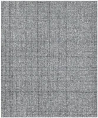 Gray Natural  Wool Laurel 7.6x9.6 Feet  Hand-Tufted by Saraswati Global 6