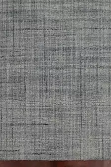 Sea Blue Natural  Wool Laurel 7.6x9.6 Feet  Hand-Tufted by Saraswati Global