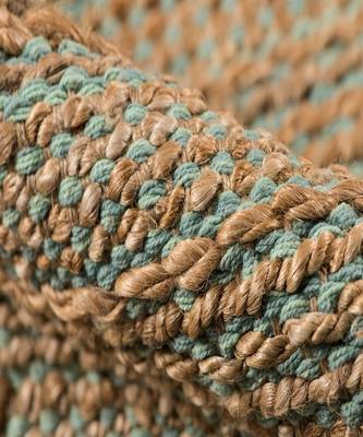 Aqua Jutecotton Naturals 5x8 Feet  Hand-Woven by Saraswati Global 4