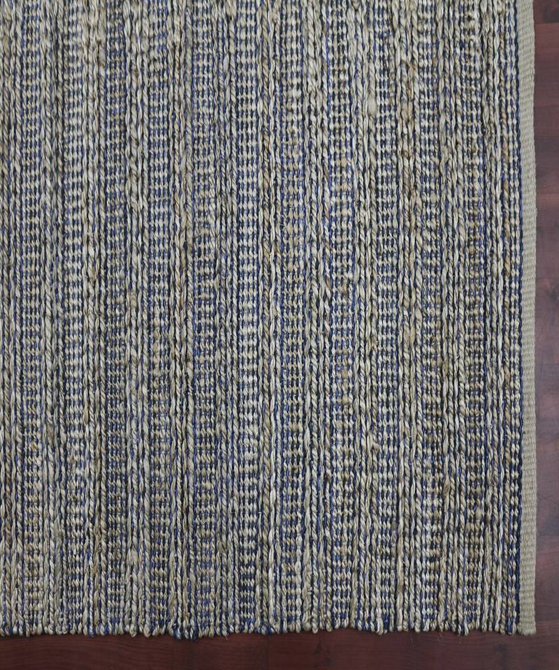 Navy Jutecotton Naturals 3X5 Feet  Hand-Woven by Saraswati Global