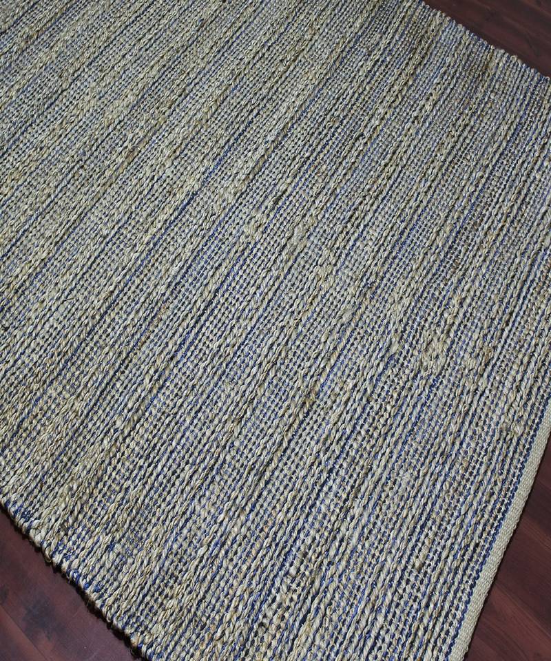 Navy Jutecotton Naturals 3X5 Feet  Hand-Woven by Saraswati Global