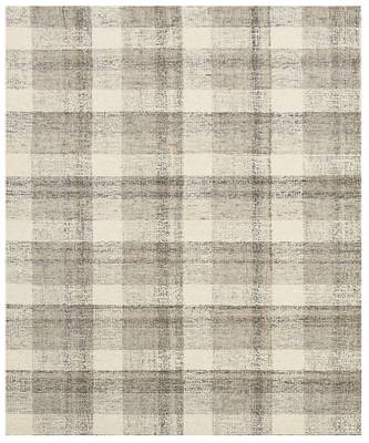 Sand Wool Tartan 3.6X5.6 Feet  Hand-Tufted by Saraswati Global 2