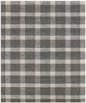Dark Gray Wool Tartan 8X10 Feet  Hand-Tufted by Saraswati Global 7