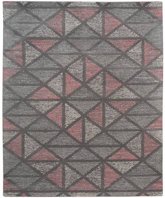 Peach Wool Vector 4x6 Feet  Hand-Tufted by Saraswati Global 6
