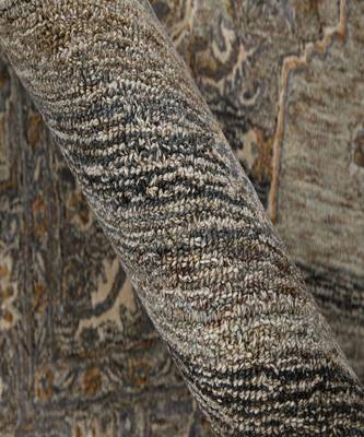 Camel Woolviscose Vestige 5X7.6 Feet  Hand-Tufted by Saraswati Global 2