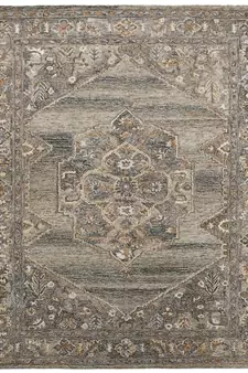 Camel Woolviscose Vestige 5X7.6 Feet  Hand-Tufted by Saraswati Global