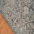Steel Blue Woolviscose Vestige 5X7.6 Feet  Hand-Tufted by Saraswati Global