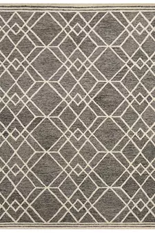 Khaki Woolcotton Vista 4x6 Feet  Hand-Tufted by Saraswati Global