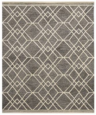 Khaki Woolcotton Vista 5x8 Feet  Hand-Tufted by Saraswati Global 7