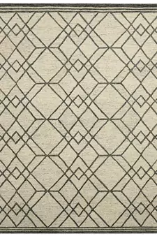 Ivory Woolcotton Vista 4x6 Feet  Hand-Tufted by Saraswati Global