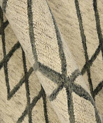 Ivory Woolcotton Vista 8X10 Feet  Hand-Tufted by Saraswati Global 3