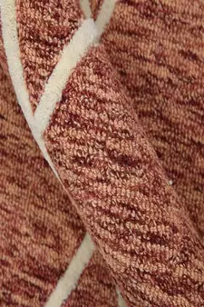 Rust Woolcotton Vista 4x6 Feet  Hand-Tufted by Saraswati Global