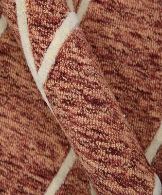Rust Woolcotton Vista 5x8 Feet  Hand-Tufted by Saraswati Global 3