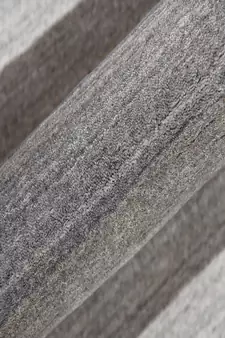 Charcoal Blended  Wool Blend 3X5 Feet  Hand-Woven by Saraswati Global
