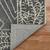 DARK GRAY Wool BERLIN 5X8 Feet  Hand-Woven by Saraswati Global