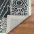 CHARCOAL Wool BERLIN 5X8 Feet  Hand-Woven by Saraswati Global