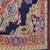 NAVY Wool BOHO 7.6X9.6 Feet  Hand-Tufted by Saraswati Global