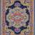 NAVY Wool BOHO 7.6X9.6 Feet  Hand-Tufted by Saraswati Global