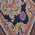NAVY Wool BOHO 7.6X9.6 Feet  Hand-Tufted by Saraswati Global