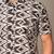 Black printed cotton mens-casual-shirts