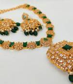 Green south-indian-jewellery