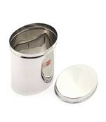 KCL Stainless Steel OvalContainer/Canister/Storage Box With Stainless Steel Lid - Big - Capacity - 1200 ml